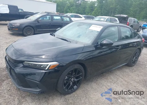 2024 Honda Civic Sport z USA, uszkodzony, nr VIN 2HGFE2F51RH506148